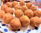 A picture of step 9 of Punjabi Pinni.