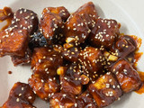 Crunchy spicy Gojujang Tofu