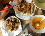 Hình bước làm 2 của món Nem rán