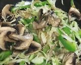 A picture of step 5 of Chowmein.