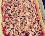 Une image de l'étape 6 de Pizza healthy aux choux-fleurs.
