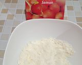 A picture of step 1 of Gulab Jamun.