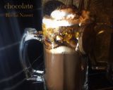 صورة لخطوة 3 من وصفة Milk shake hot chocolate شراب الشوكولا الساخن