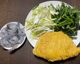 Foto langkah ke 1 dari resep Shrimp chow mein.