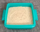 A picture of step 4 of Blended Apple Chia Pudding.