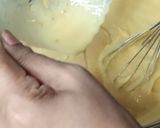 A picture of step 9 of Mango Cheesecake no bake.