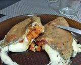 Foto del paso 7 de la receta: Omelett de zanahoria y queso. Lo que había en la heladera
