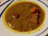 Potajito de lentejas canario