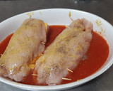 Foto del paso 3 de la receta: Pechuga rellena de jamón York y queso