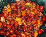 Foto langkah ke 2 dari resep Kulit Melinjo Goreng Barbeque.