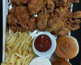 A picture of step 2 of Chicken al baik from saudi Arabia.
