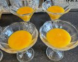 A picture of step 3 of Peach Panna Cotta:.