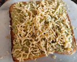A picture of step 4 of Healthy broccoli cheese sticks.
