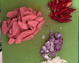 Foto langkah ke 2 dari resep Tumis bayem telor.