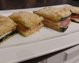 Une image de l'étape 9 de Cordon bleu de courgette.