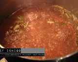 粉紅玫瑰酒燉蜜洋梨的食譜步驟3照片