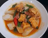 Foto langkah ke 5 dari resep Lontong Sayur Ayam Tahu.