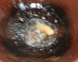 A picture of step 3 of Baingan Bharta (वांग्याचे भरीत).