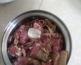 Hình bước làm 2 của món Bún chả lợn nướng và dê nướng