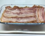 Foto del paso 2 de la receta Pastel de pollo y jamón dé York envuelto en bacon