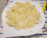 Foto del paso 2 de la receta: Latkes de papa 🙌