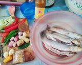 A picture of step 1 of Cuan-Cuan Belanak (Indonesian Food).