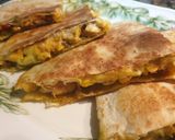 A picture of step 7 of Mexican Chicken Tender Quesadillas.