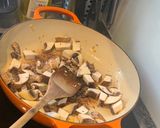 A picture of step 3 of Mushroom, sweetcorn and blackbean salad.