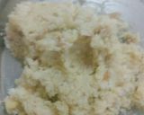 A picture of step 6 of Lauki rings with burfi.