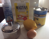Foto del paso 1 de la receta: Crema de piña y limón