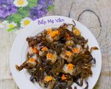 Hình bước làm 1 của món Rạm chiên lá lốt