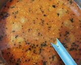 A picture of step 8 of Choley chana (chickpeas curry).