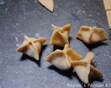 A picture of step 14 of Manti (Persian dumpling).