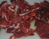 A picture of step 3 of Lamb Shawarma.