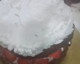 A picture of step 4 of Strawberry pancake tower.