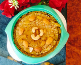 A picture of step 6 of Chakkara pongal 😋😋.