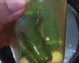 Foto langkah ke 4 dari resep Jamur Teri Sambal Hijau.