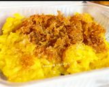 Foto langkah ke 6 dari resep Ketan kuning dengan unti.