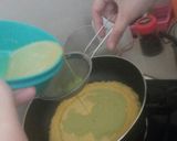 Foto langkah ke 6 dari resep 29. Pie Matcha Panggang Teflon #RabuBaru.