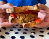 Foto del passaggio 5 della ricetta Burger di lenticchie al forno