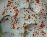 A picture of step 10 of Dahi Bhalle Dahi Wada.