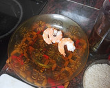 Foto del paso 3 de la receta: Arroz con pulpo, langostinos y mejillones