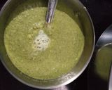 A picture of step 1 of Hariyali dhokla.