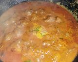 A picture of step 8 of Prawn curry.