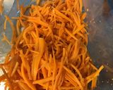 Une image de l'étape 3 de Salade de lentilles au bœuf,tomates,carottes et pissenlit.