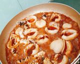 Hình bước làm 2 của món Mực kho