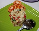 Foto langkah ke 5 dari resep Nasi goreng pisang menu diet.