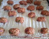 A picture of step 5 of Baked Saucy Mini Kebabs.