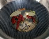 A picture of step 3 of Dal Khichdi.