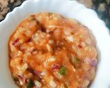 A picture of step 6 of Garlic Raw Mango Tomato Chutney.